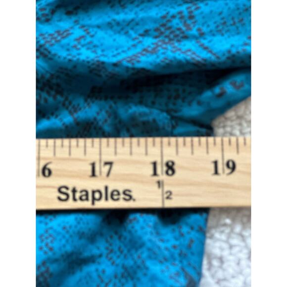 Rebecca Taylor Womens Dress blue sz 6 silk animalcore snake regency casual - Picture 5 of 9